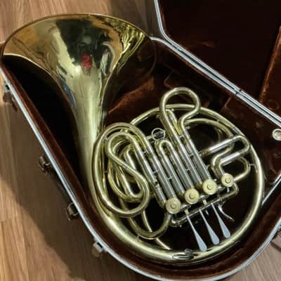1960s F.E. Olds & Son O-99 Professional F/B♭ Geyer double horn image 1