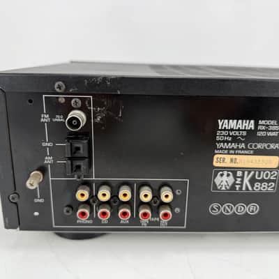 Yamaha RX-385 Natural Sound Stereo Receiver image 10