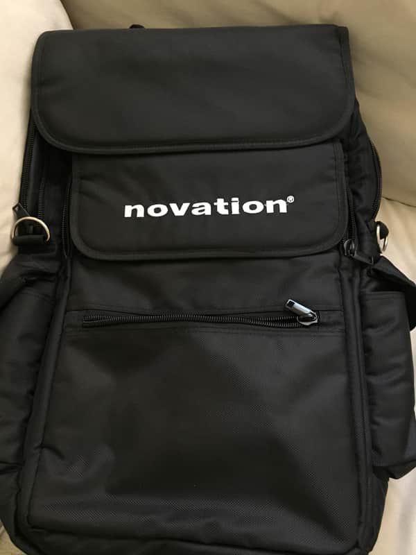 Novation Soft Black Carry Case Backpack For 25-Key Keyboard image 1