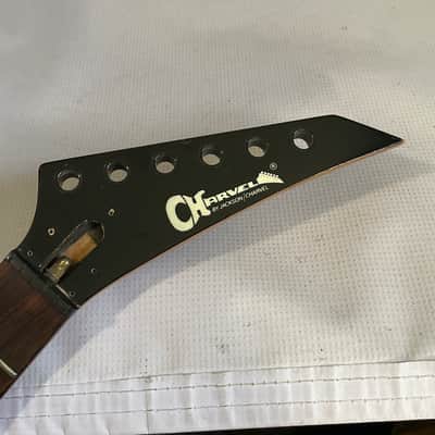 1988 Japan Charvel Jackson Import Model 3 R Logo Guitar Neck 22 Fret Dot Inlays image 4