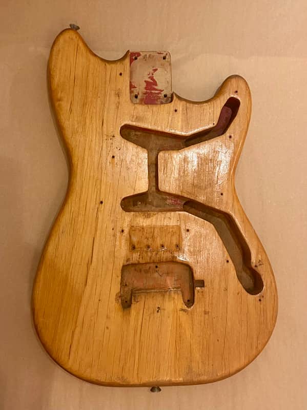 Fender Music Master Duo Sonic Body - 1960s - Natural Finish image 1