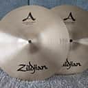 Zildjian 14" A Series New Beat Hi-Hat Cymbals (Pair) 2013 - Present - Traditional