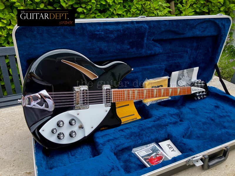 ♚TIMEWARP♚Vintage 1998 Rickenbacker 360-12 String♚JetGlo♚330♚£120 SETUP♚24 FRET! image 1