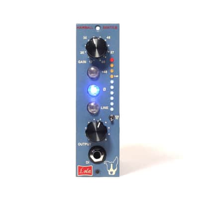 Hairball Audio Lola 500 Series Mic Preamp Module with BA-512 Neve Style Op Amps image 1