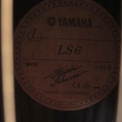 Yamaha LS6 Acoustic/Electric Guitar W/ Case image 7