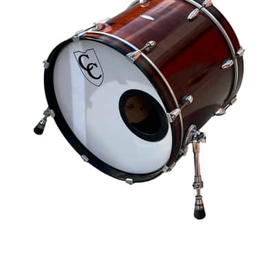 C&C Drums  Maple 3pc Kit in Walnut w/ SKB Hardshell Cases image 16