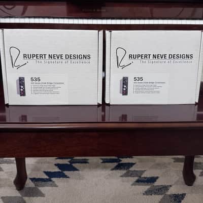 Matched Pair - Rupert Neve Designs 535 500 Series Diode Bridge Compressors - Sequential Serial Numbers image 5