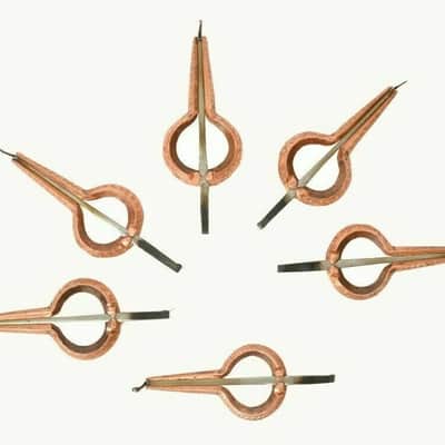 Handmade Morchang 12 Notes Rajasthani Musical Jawharp Mukhchang Instrument Copper Set image 6