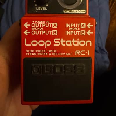 2014 - Present Boss RC-1 Loop Station - Red image 1