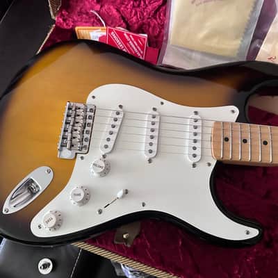 Fender American Vintage '56 Stratocaster 2010s - Sunburst image 12