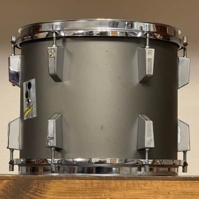 1980's Sonor Performer 12" Hi-tech Grey 10x12 rack Tom image 2