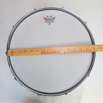 Ludwig 6.5x14"1964 #9268 Super-Sensitive #411 Snare Drum COB Brass Rims Red-Felt image 13