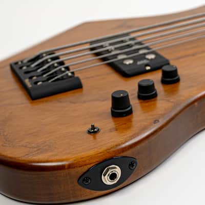 Marleaux/Moses Hybrid Fretless 5-String Bass with Active MEC Electronics, Carbon Graphite Neck - Stingray Reimagined image 7