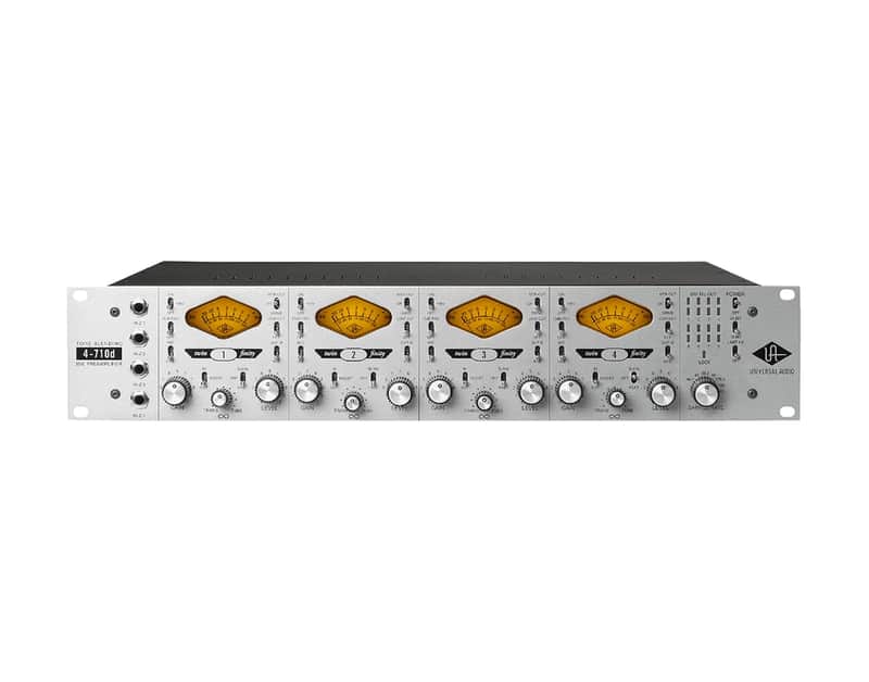Universal Audio UA-4710D 4-Channel Tone-Blending Microphone Preamplifier image 1