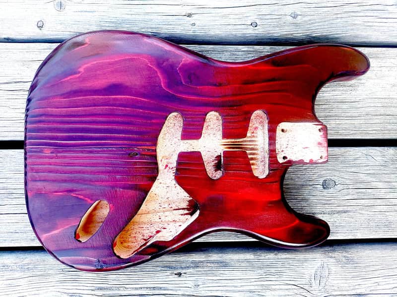 Stratocaster body, barncaster, SSS hardtail image 1