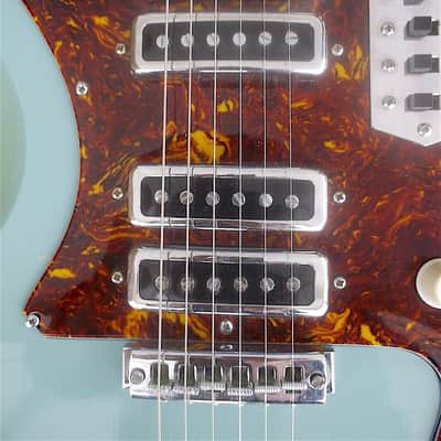 Kingston/Kawai Hound Dog Taylor 1965 Sonic Blue image 4