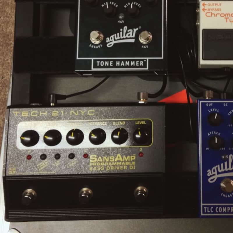 Twch 21 Sansamp Programmable Bass Driver 2 years old Black, great condition image 1