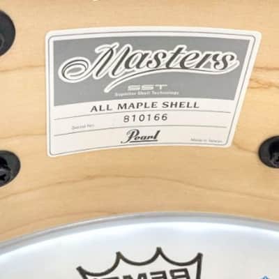PEARL MASTERS SNARE DRUM WITH ROAD-RUNNER CARRY/PROTECTOR BAG - FREE SHIP TO C-USA! image 13