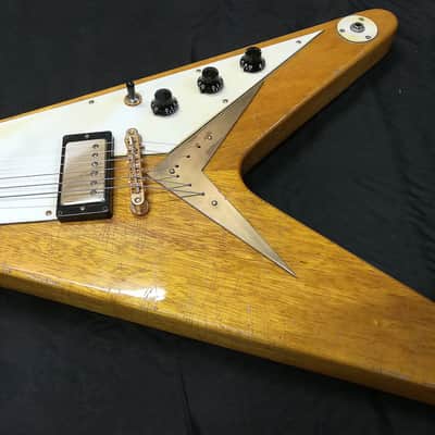 Sonicguitars Flying V Korina 1958 aged replica 2020 on request image 2