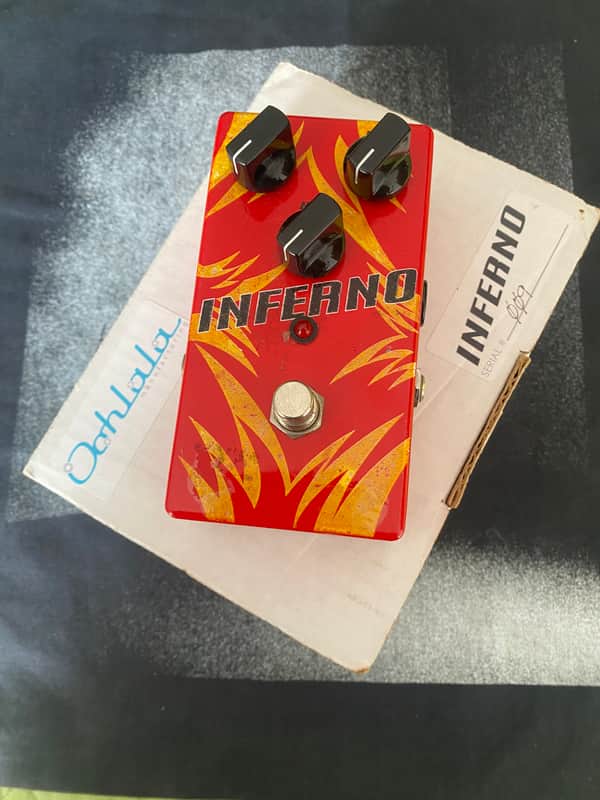 Oohlala Manufacturing Inferno Fuzz/OD- hand painted Myrold image 1