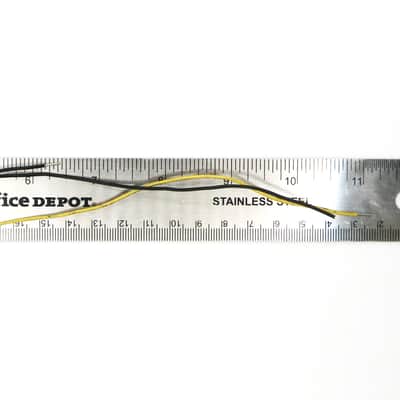 1978 Fender Telecaster Bass Pickup Rare Tele Staggered 4 Pole Piece White Cloth Gray Bobbin Yellow Black Plastic Wire Precision P Bass (#2 - 122378 - 7.42) image 10