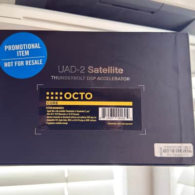Universal Audio UAD-2 Satellite OCTO Core Thunderbolt DSP Accelerator 2019 - 2020 - Black image 5