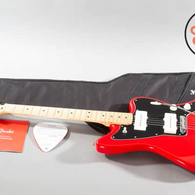 2021 Fender Japan MIJ Hybrid II Jazzmaster Modena Red Maple Fingerboard w/ Gig Bag image 2