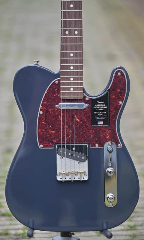 Fender American Professional Classic Telecaster - Faded Black image 1