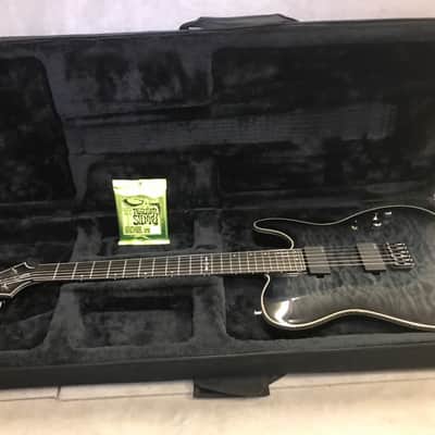 Schecter Diamond Series Hellraiser Hybrid PT-6 2010s - Black Burst image 1