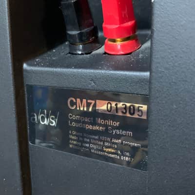 a/d/s CM7 1980’s Black (price is per speaker) image 8
