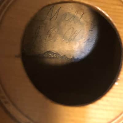Handmade Folk guitar 1940-1970 image 7