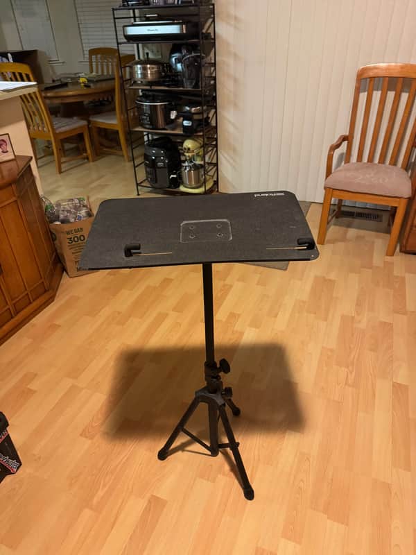 Roland SS-PC1 Laptop Stand 2010s - Black image 1