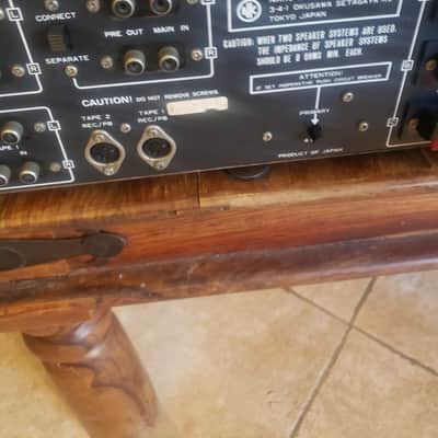 Rare MONSTER Nikko TRM 800 & FAM 800, Silver Face, 1975, Walnut, 90WPC 4Ω, Superb, $999 + Shipping image 7