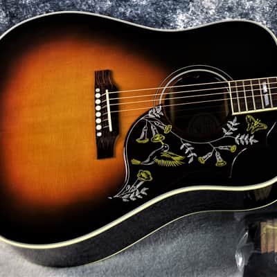 Gibson Hummingbird Standard Acoustic/Electric Guitar - Vintage Sunburst ~ Pristine! image 13