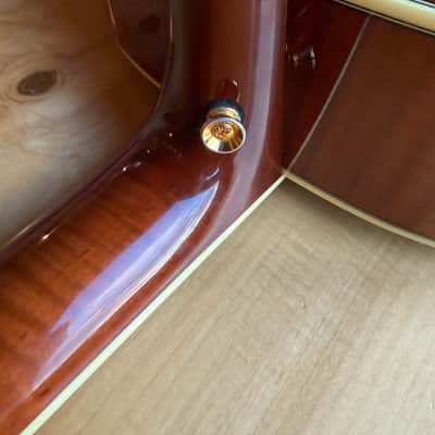 ‘07 Bourgeois Petite Jumbo Custom DBJ - Pale Amber Burst image 8