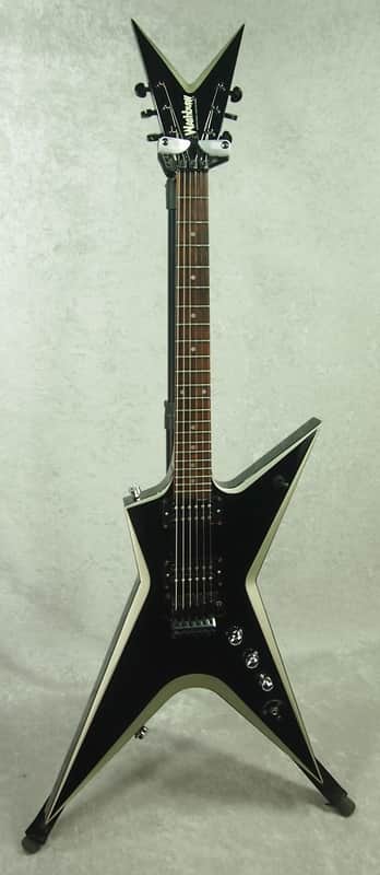 Washburn Dime 2ST Stealth electric guitar with hardshell case | Reverb