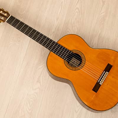 1986 Masaru Kohno Professional-R Vintage Classical Guitar, Spruce & Rosewood w/ Case image 13