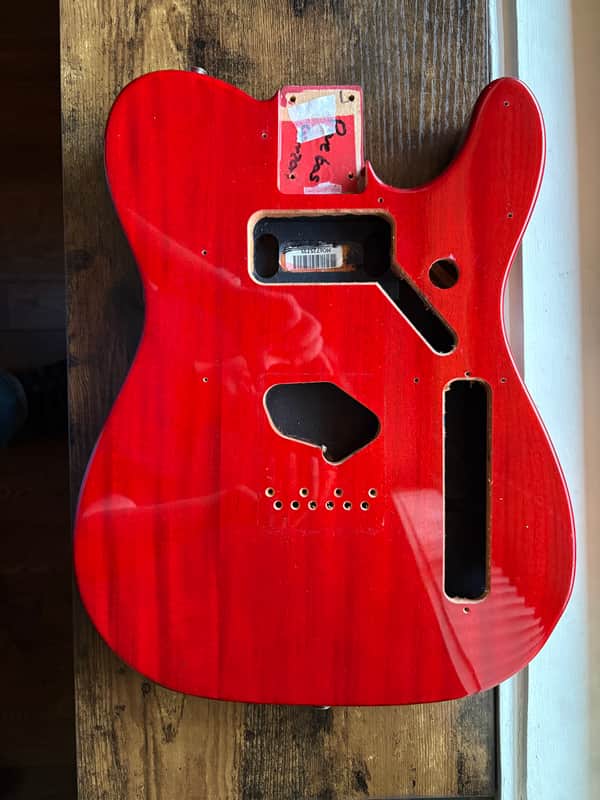 Fender Player II Tele Body Chambered Mahogany Transparent Cherry image 1