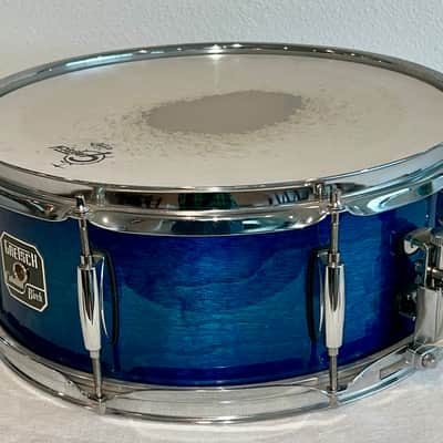 Gretsch Catalina Birch Caribbean Blue 14" Snare Drum, Great Condition Nice Drum & Ships Fast ! image 10
