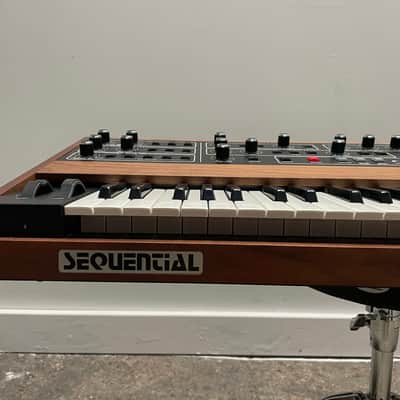 Sequential Prophet-5 61-Key 5-Voice Polyphonic Synthesizer 2020 - Present - Black with Wood Sides image 12