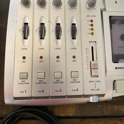 TASCAM MF-P01 Portastudio Multitrack Cassette Recorder 2000s - Silver image 3
