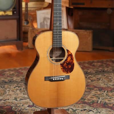 Boucher BG-51-GM Torrefied Adirondack/Rosewood Bluegrass Goose Gold and Masterworks Package Dreadnought Acoustic Guitar #1093 image 7