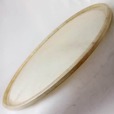 *Ludwig 22 Bass Drum Calf Skin Head USA Batter/Resonant Vintage 50s USA image 6