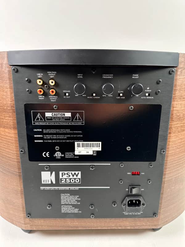 KEF Model PSW2500 Powered Subwoofer | Reverb