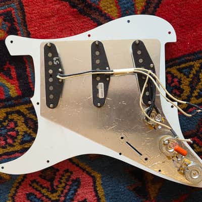 S-Style Partscaster - Aged Lake Placid Blue Body, Fender Custom Shop Neck & Bridge Pickups, Seymour Duncan SSL-1 Middle Pickup image 20