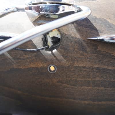 Sonor/German Phonic Series 3pc Pure Beechwood Jazz Shell Pack - Ebony Oil Finish | 60's/70's Vintage 13", 16", 20" image 12