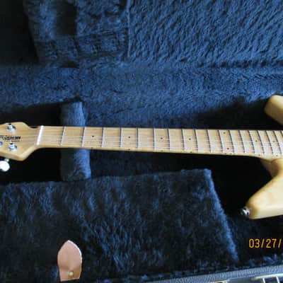 Music Man Albert Lee "Artist Relations" model 1997 Natural SSS Hardtail ( Jim Messina ) image 18