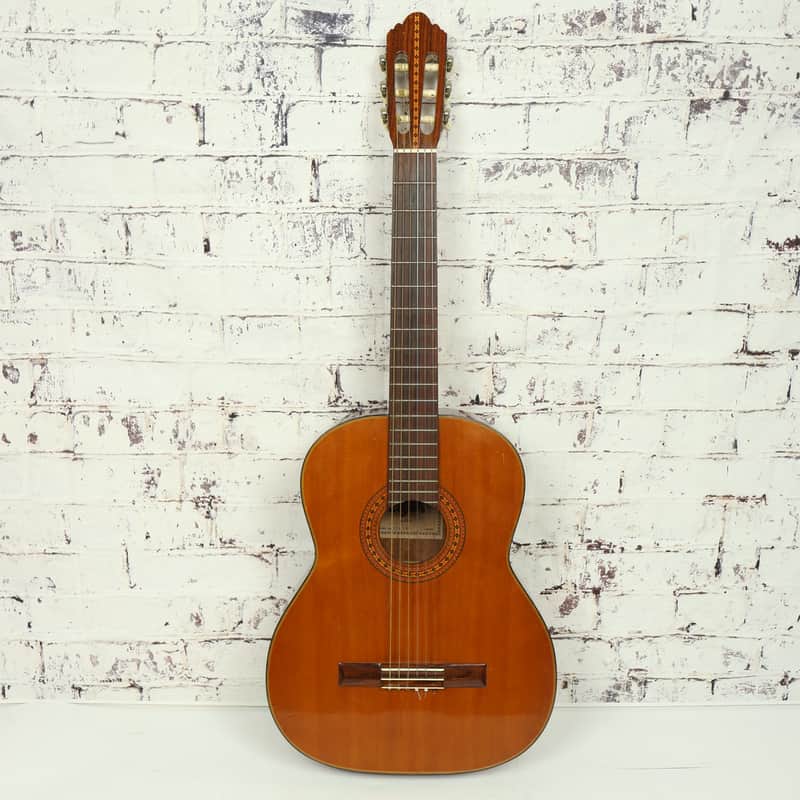 Vintage 1970s Elger Model C-115 Classical Acoustic Guitar (Made in Japan) image 1