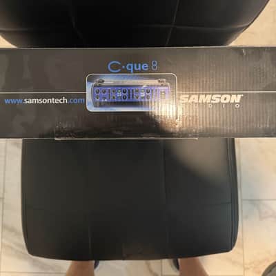 Samson C-Que8 C Class 4-Channel Headphone Mixer/Amplifier 2010s - Blue image 5