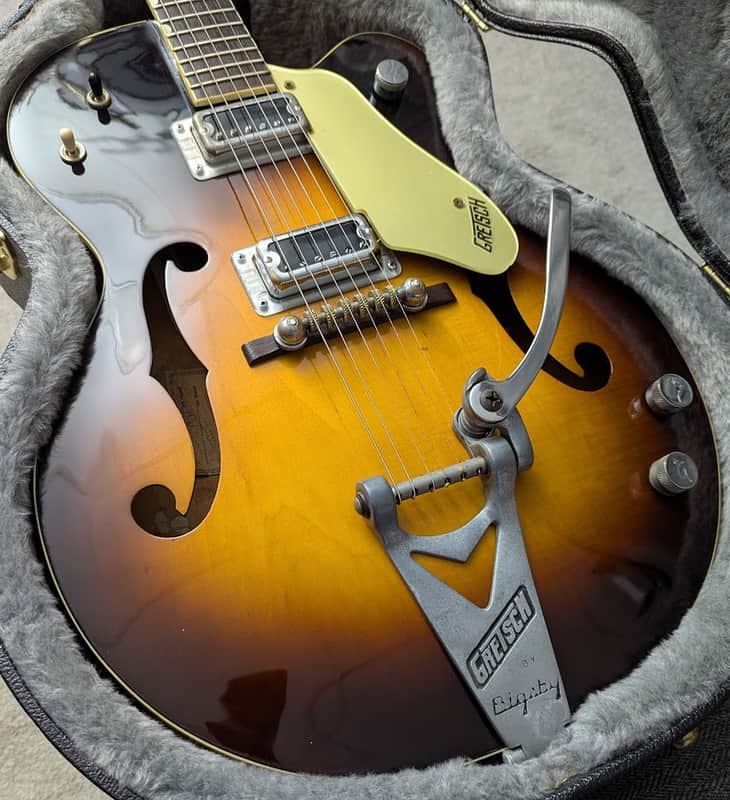 Gretsch Double Anniversary '62, w/case, setup review & shipping image 1